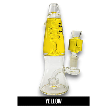 8" Pulsar Glycerin Lava Lamp Bong