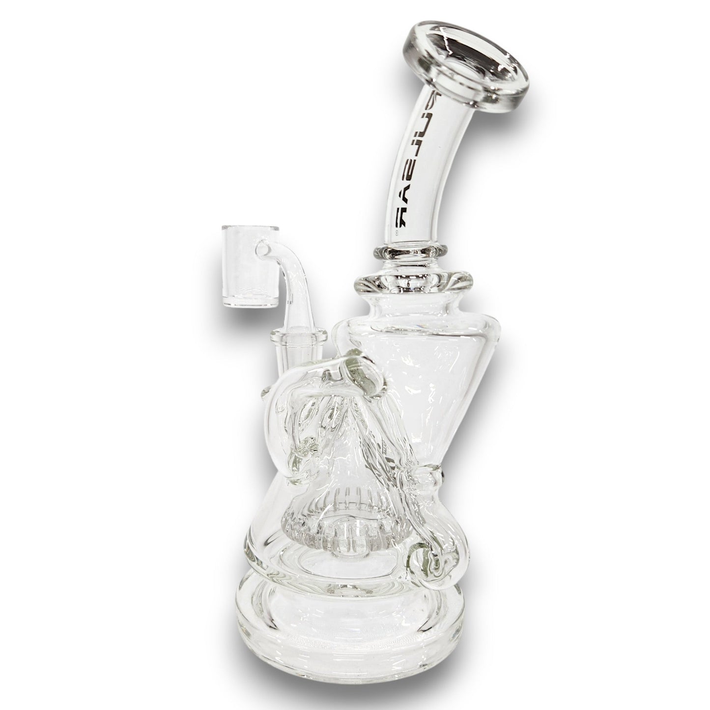 8" Pulsar Pyramid Baller Recycler Rig Bong