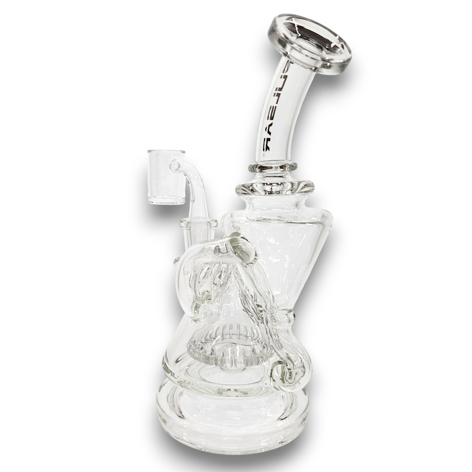 8" Pulsar Pyramid Baller Recycler Rig Bong