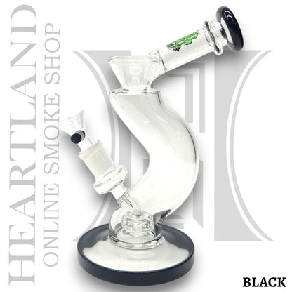 8" SeshGear Snake Zong Circ Perc Bong