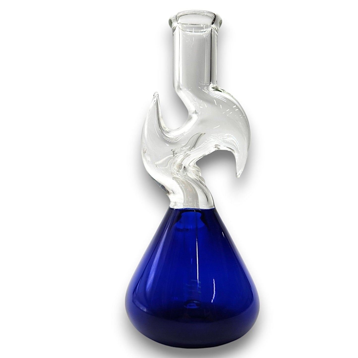 8" Zong Style Zig Zag Beaker Bong
