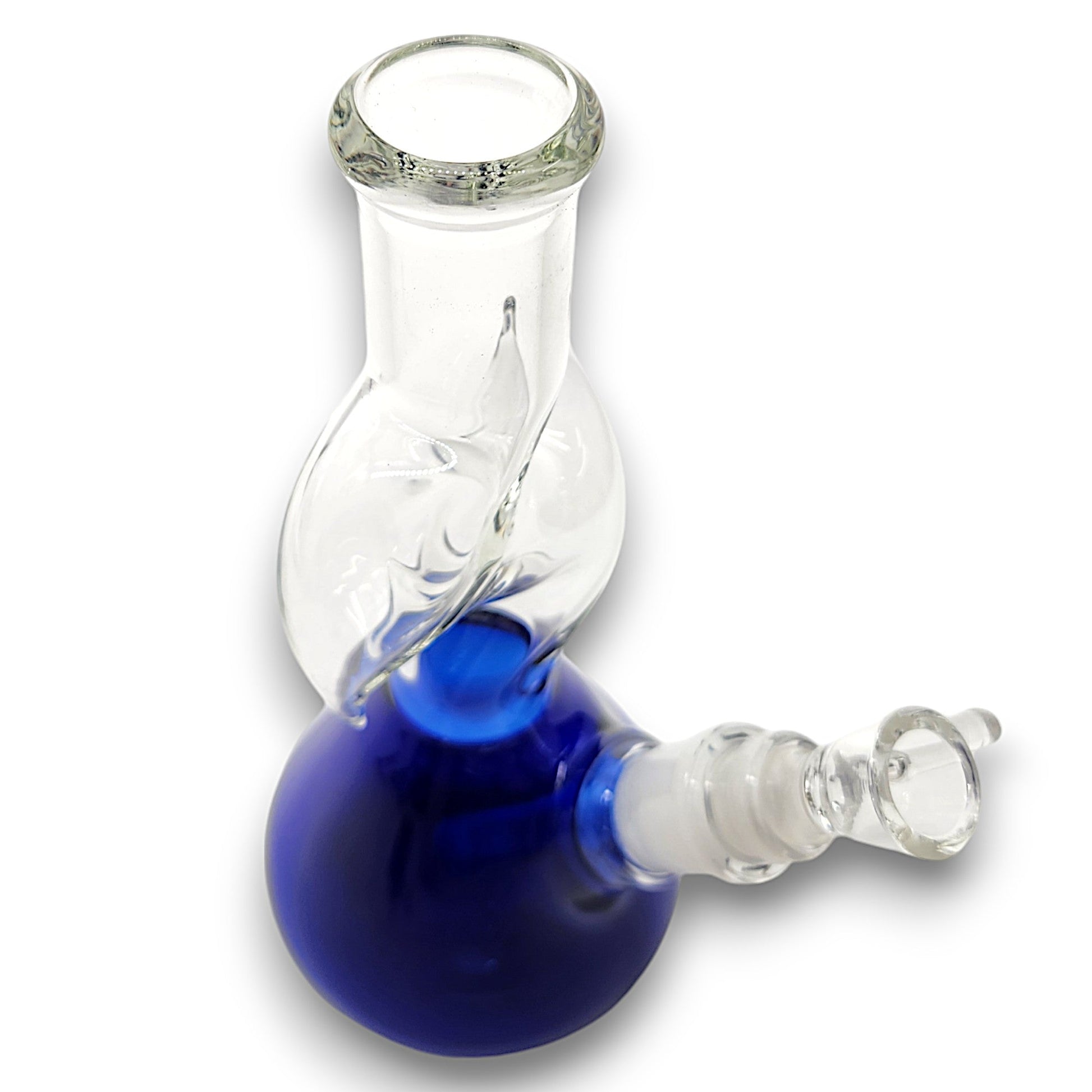 8" Zong Style Zig Zag Beaker Bong