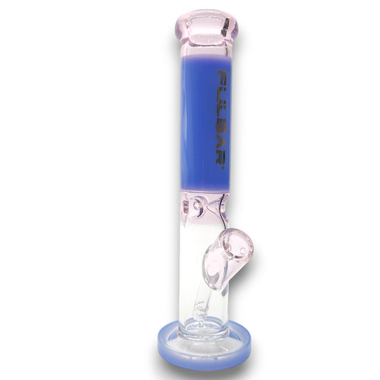 8.5" Pulsar Mini Straight Tube Bubbler Pocket Bong