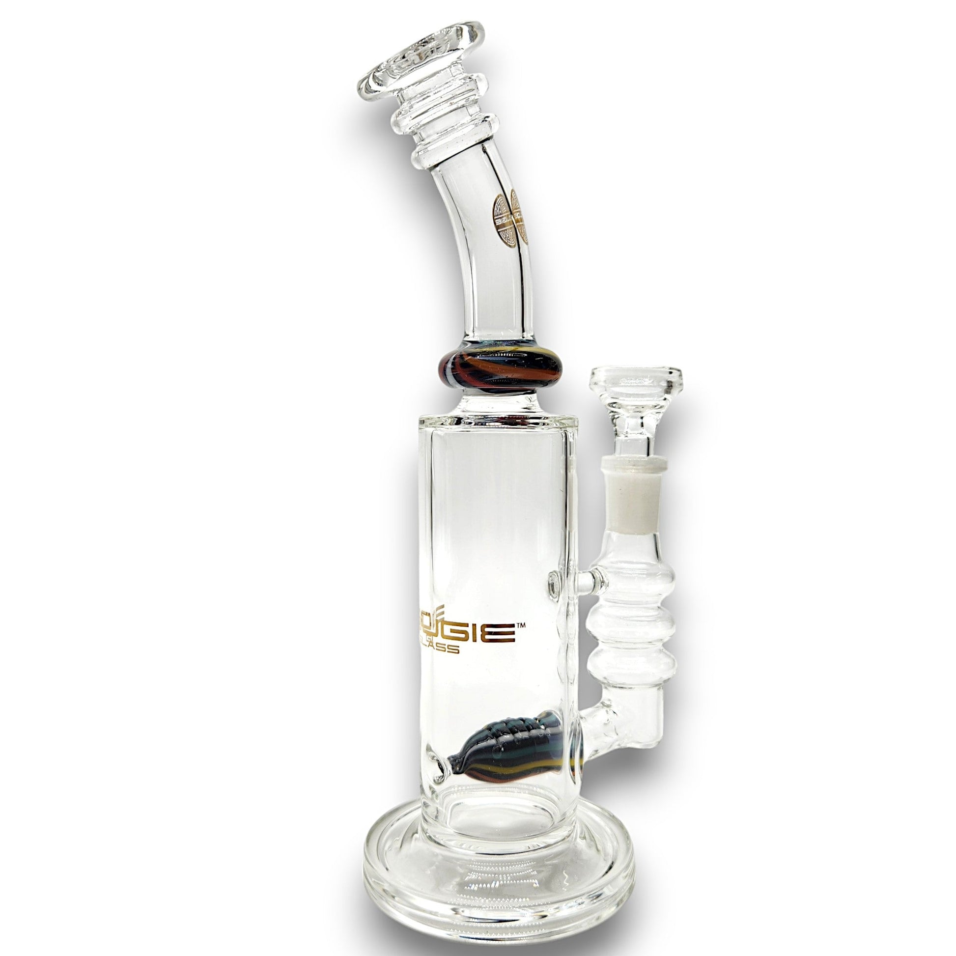 9" Bougie Inline Percolator Barrel Bong
