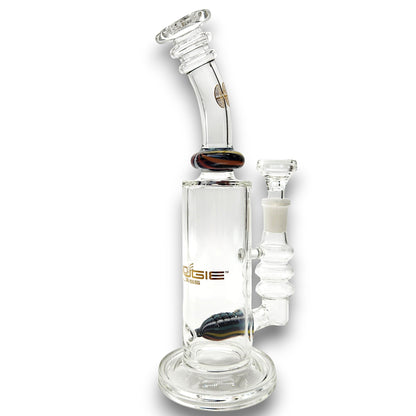 9" Bougie Inline Percolator Barrel Bong