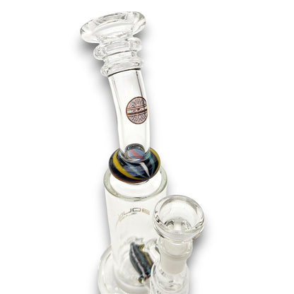 9" Bougie Inline Percolator Barrel Bong