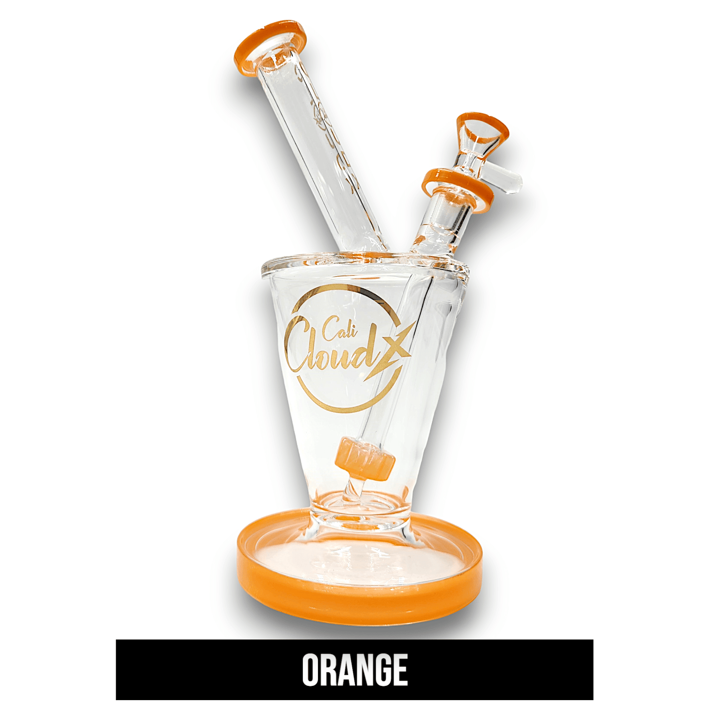 9" Cali CloudX Circ Perc Volcano Barrel Bong - Heartland Smoke Shop