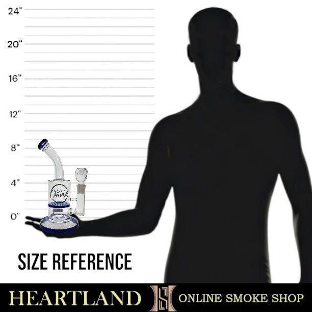 9" Cali CloudX Honeycomb Percolator Bong