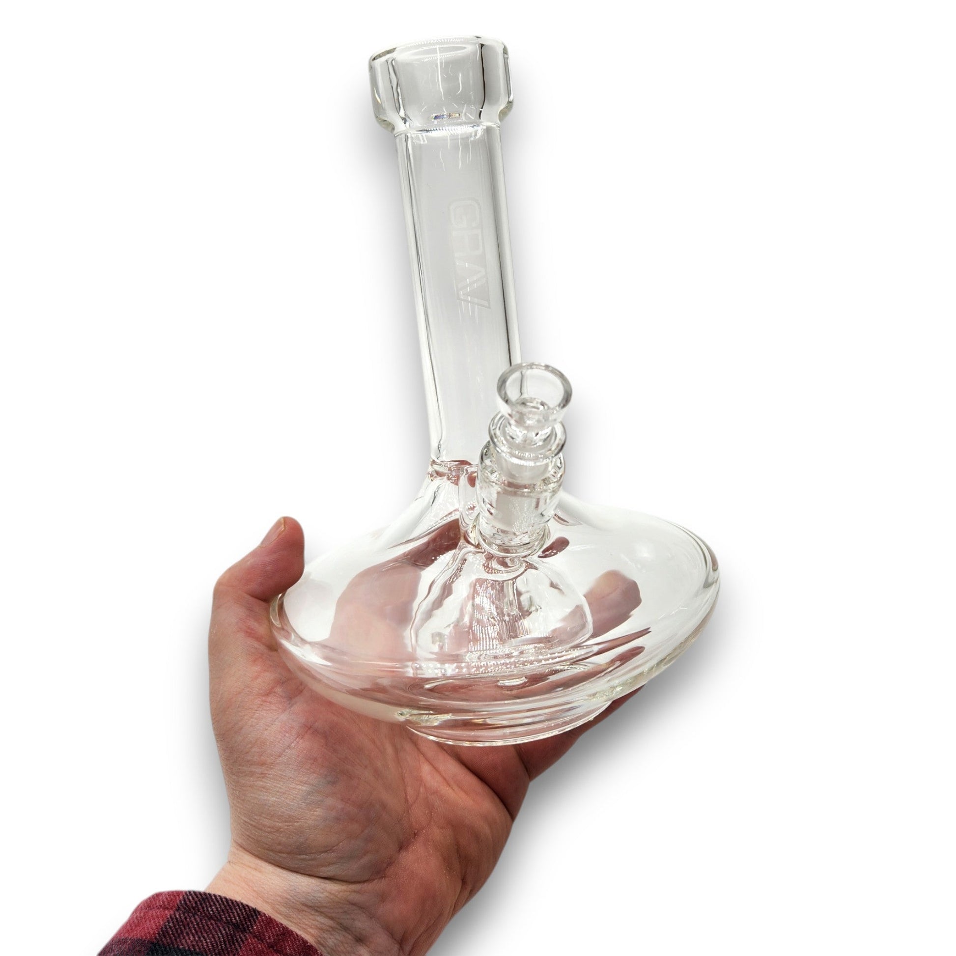 9" GRAV Small Wide Base Beaker Bong