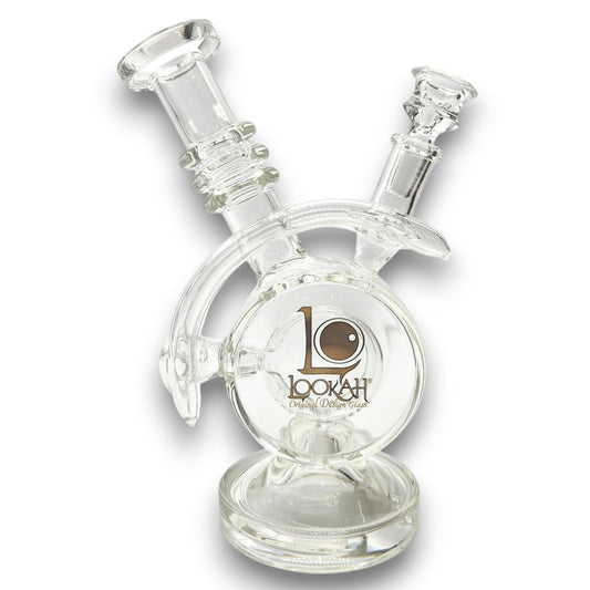 9" Lookah Orbital Recycler Disc Percolator Bong - Heartland Smoke Shop
