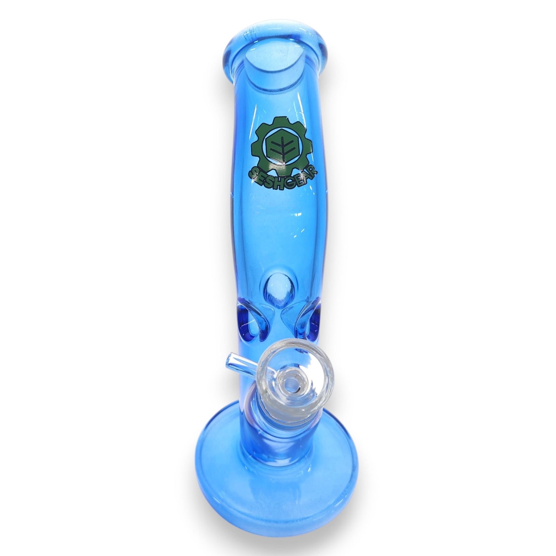 9" Seshgear Slanted Neck Straight Tube Bong