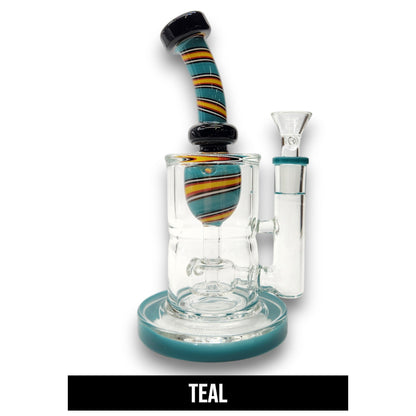 9" Special 20 Barrel Perc Vortex Chamber Bong