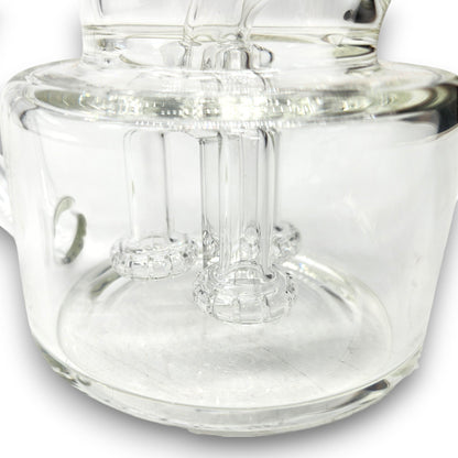 9.5" Pulsar Multi Perc Recycler Dab Rig Bong