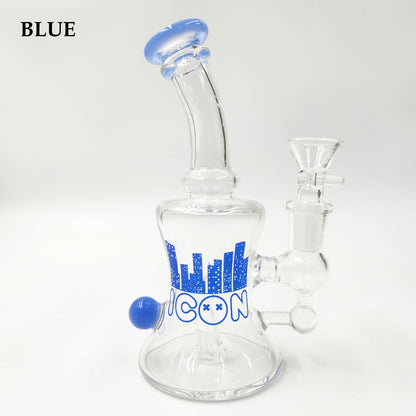 7" Icon Hole Perc Bong