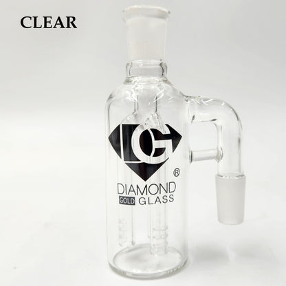 4-1/2" Diamond Ash Catcher Tree Perc 14mm 90 Deg