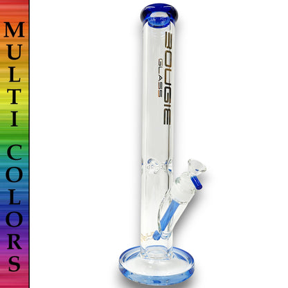 16" Bougie Straight Tube Heavy Duty Bong