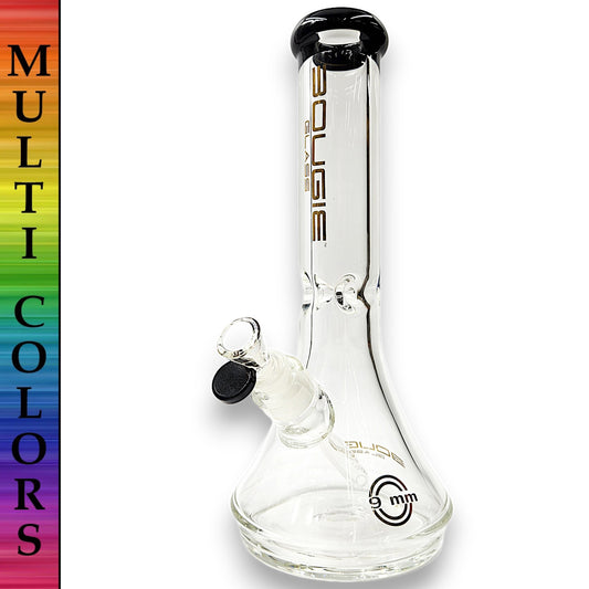 12" Bougie Glass Bell Shape Heavy Duty Beaker Bong