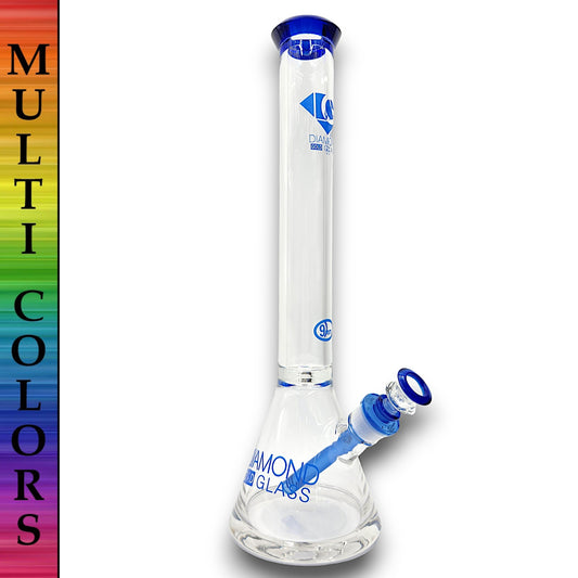 18" Diamond 9mm Heavy Duty Beaker Bong