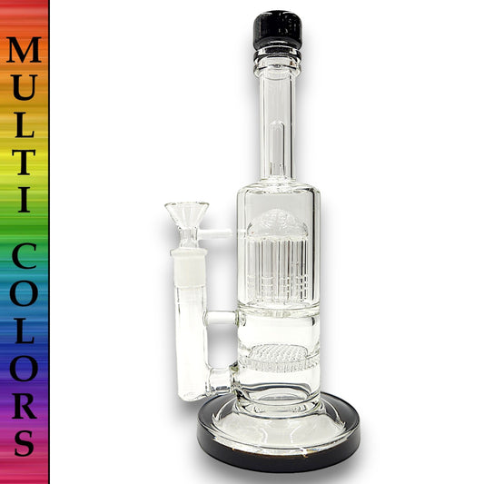 10" Tree and Honeycomb Percolator Bong