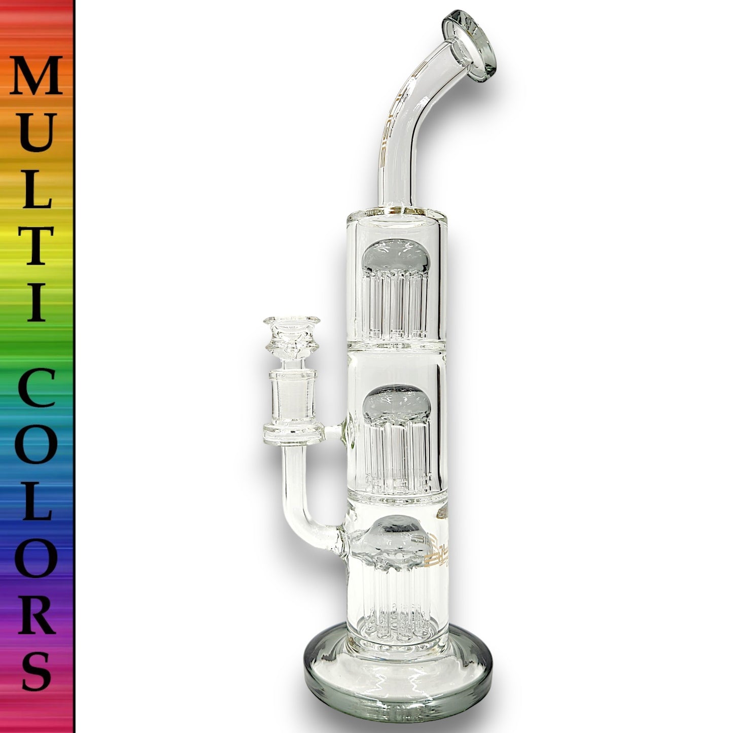 13" Bougie Triple Tree Percolator Bong