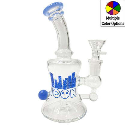 7" Icon Hole Perc Bong