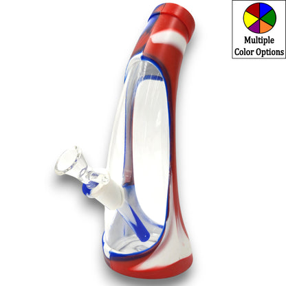 9" Waxmaid Horn Silicone Bong