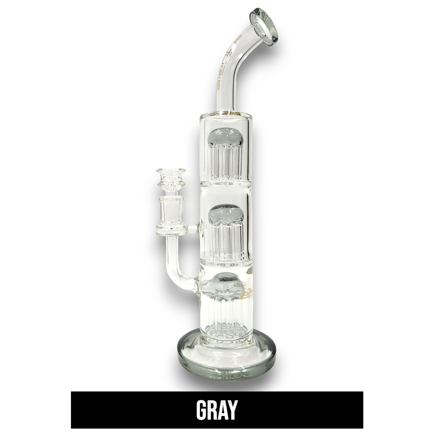 13" Bougie Triple Tree Percolator Bong