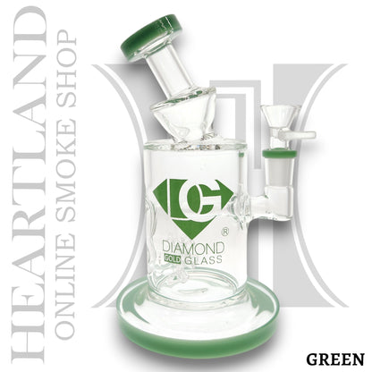 8" Diamond Glass Sprinkler Percolator Bong