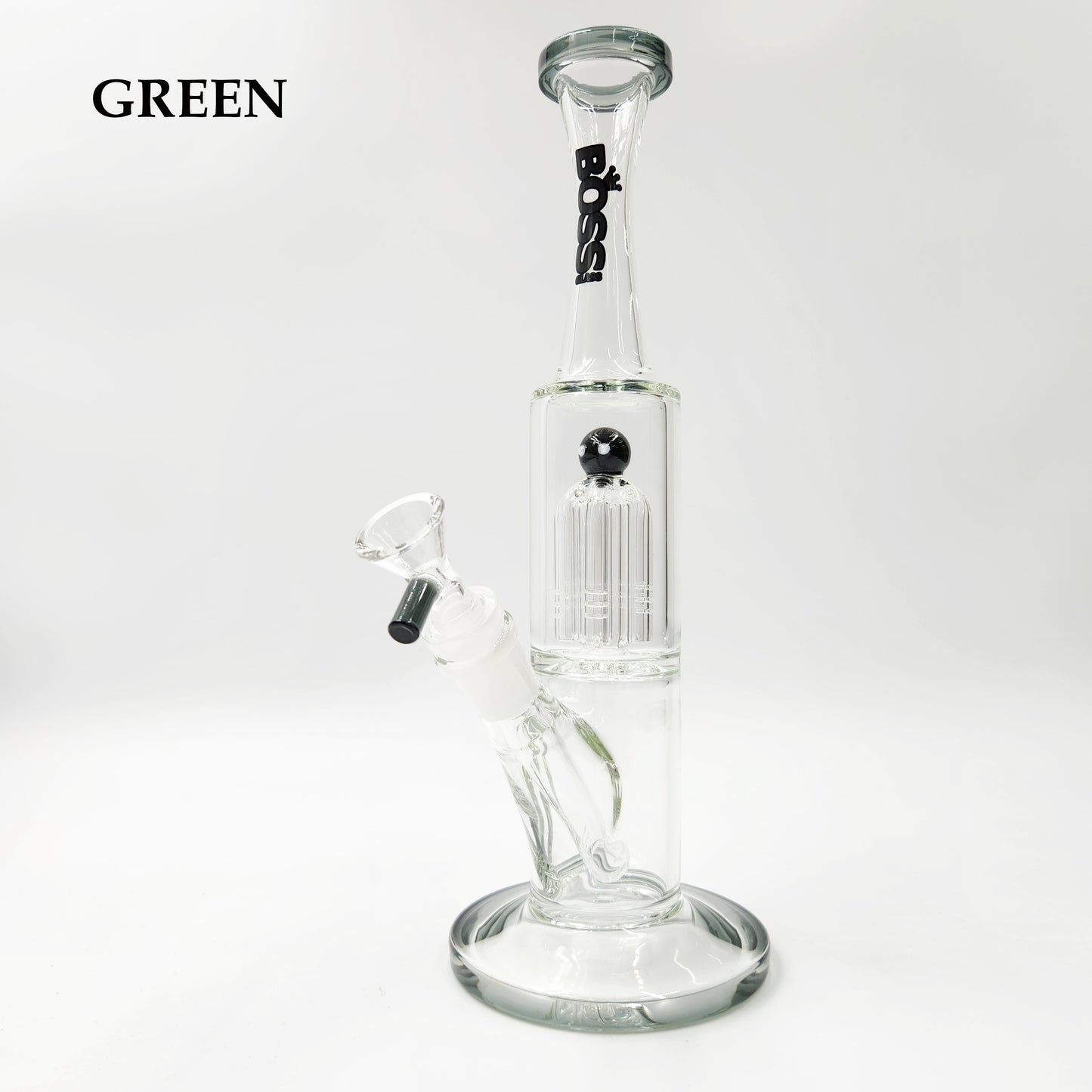 12" Boss Glass Tree Percolator Bong