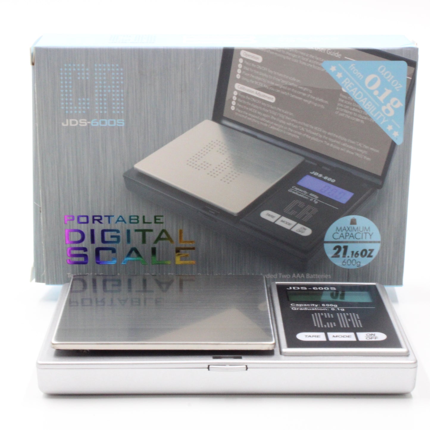 CR Portable Digital Scale 0.1g Accuracy 600g Max