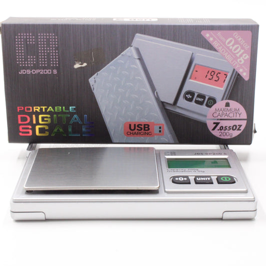 CR Digital Portable Scale 0.01g Accuracy 200g Max