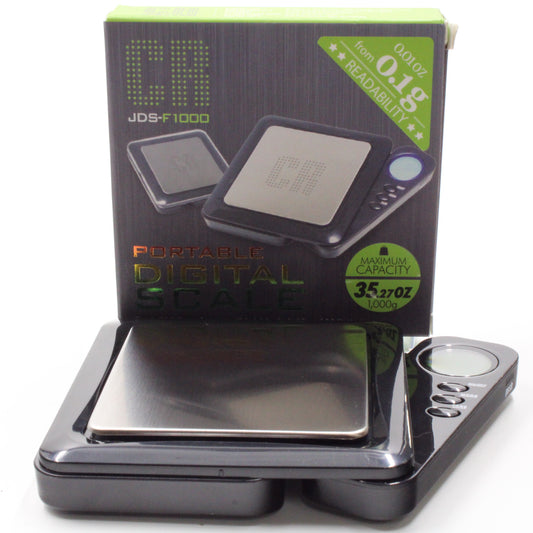 CR Digital Portable Scale 0.1g Accuracy 1000g Max