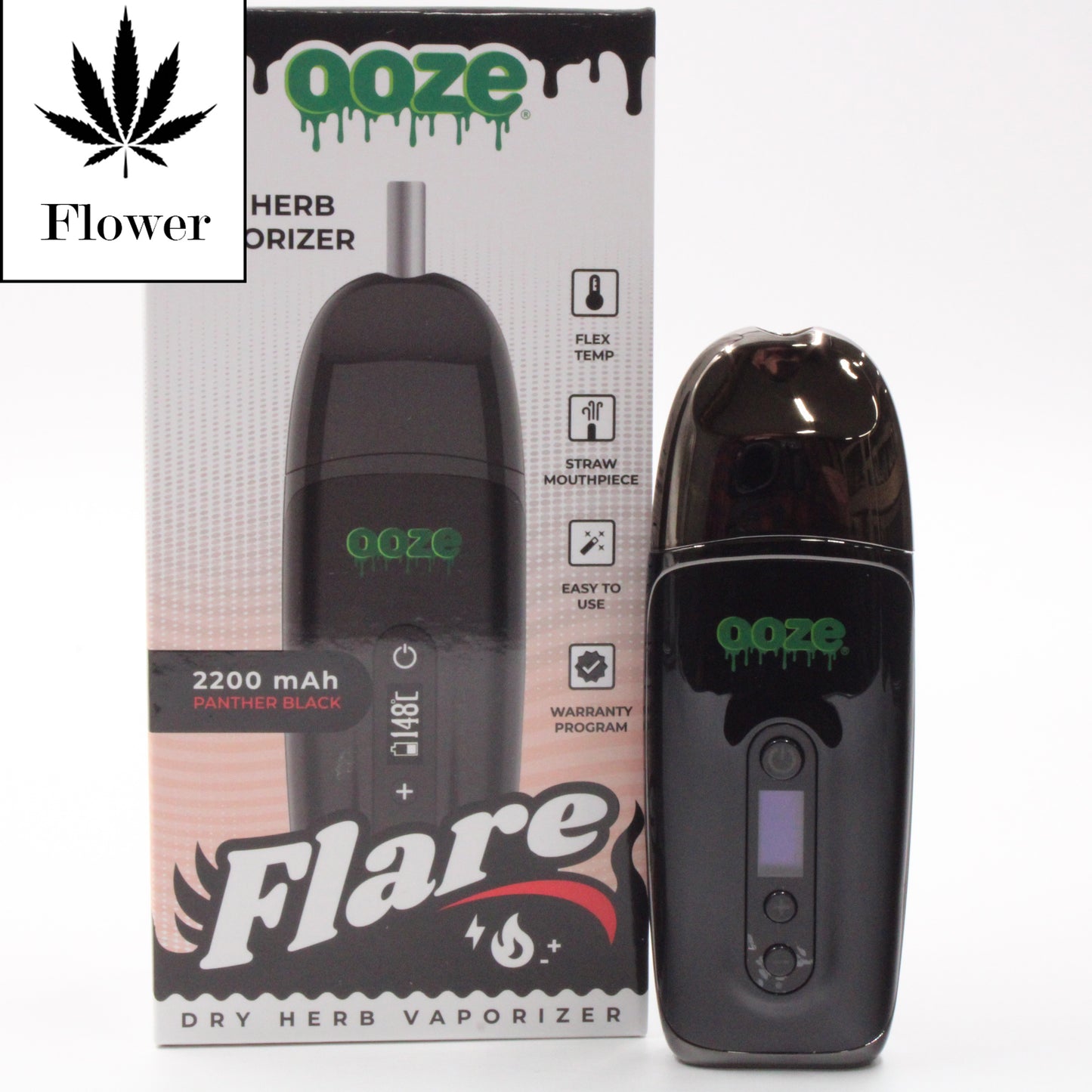 Ooze Flare Dry Herb Vaporizer