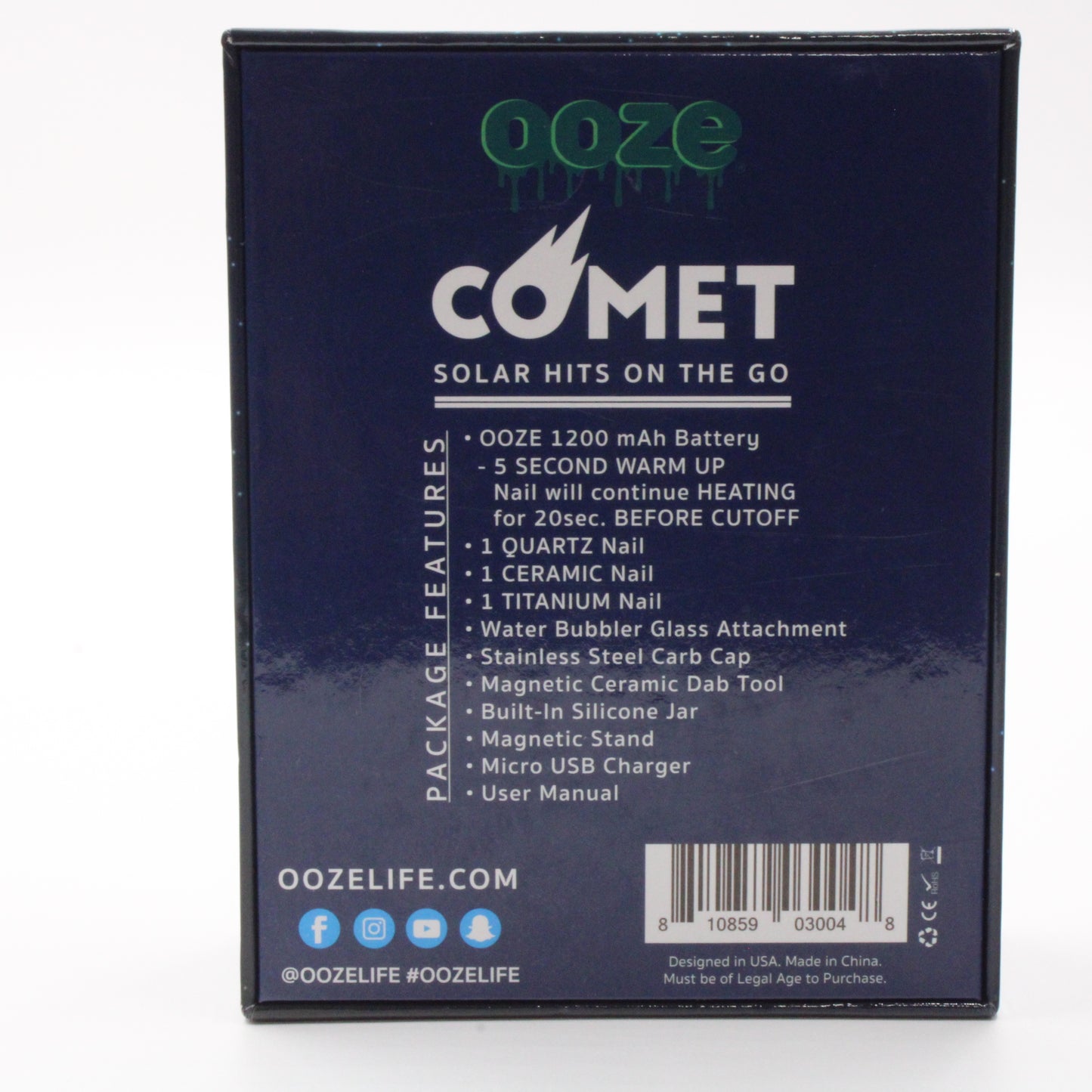 Ooze Comet Concentrate Vaporizer