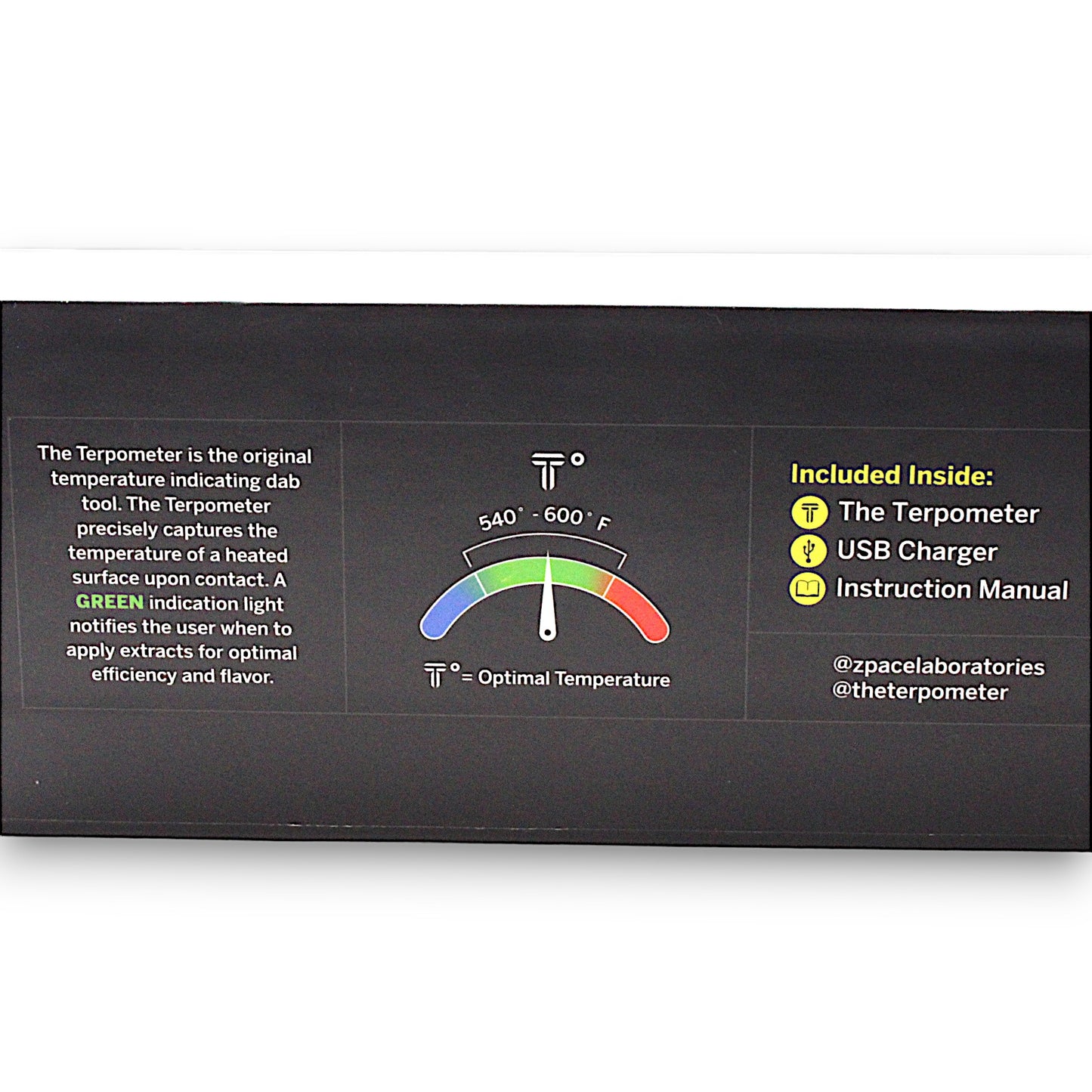 Zpace Terpometer High Accuracy Dab Thermometer