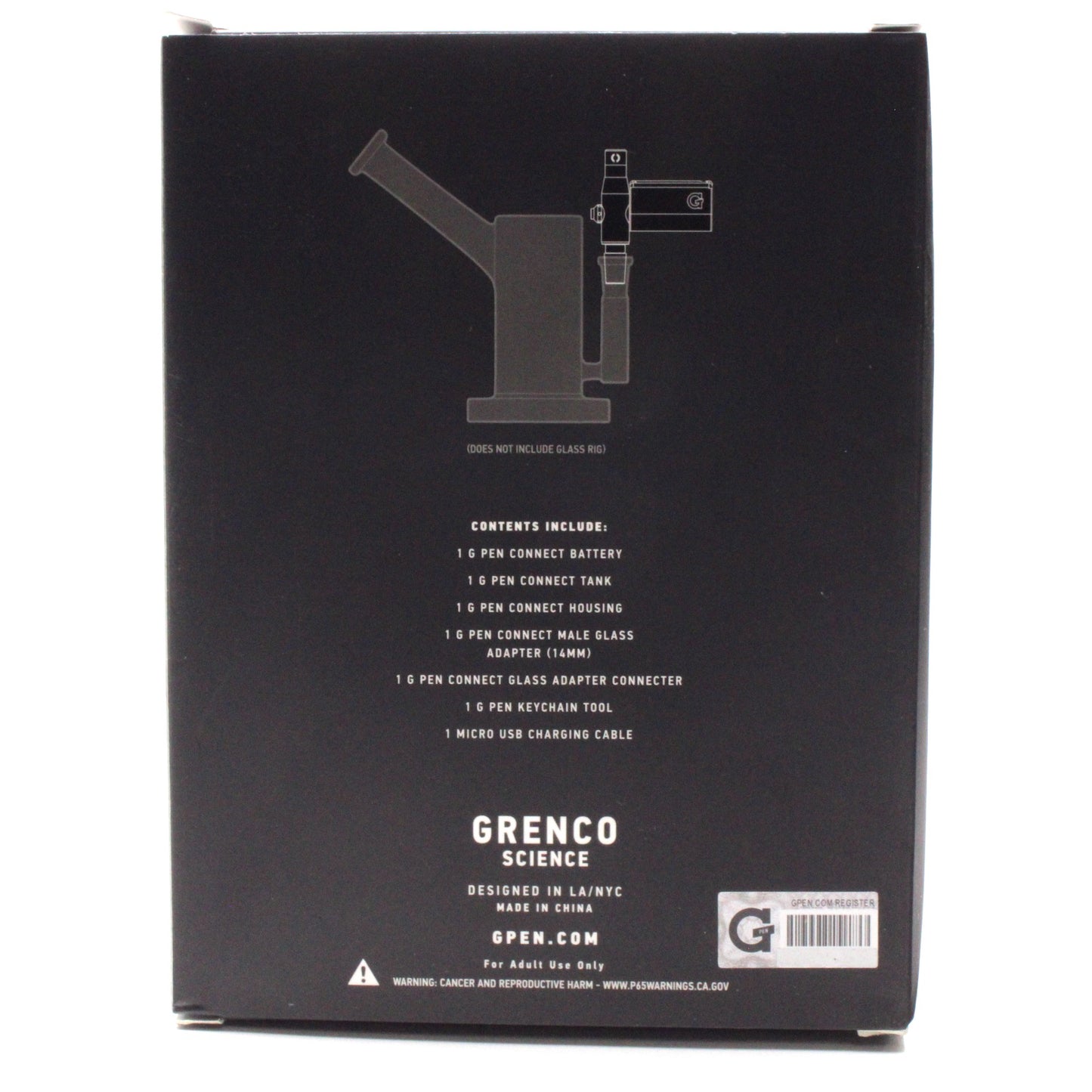 Grenco Science Connect Concentrate Vaporizer Bong Attachment