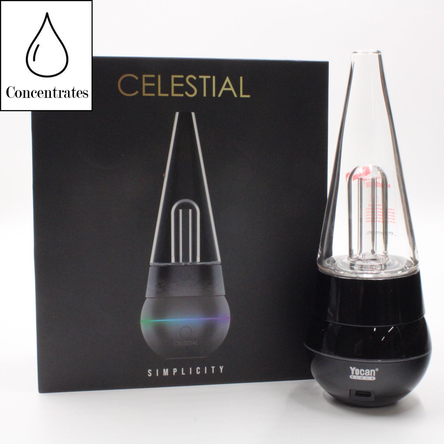 Yocan Black Celestial Concentrate E Rig Vaporizer