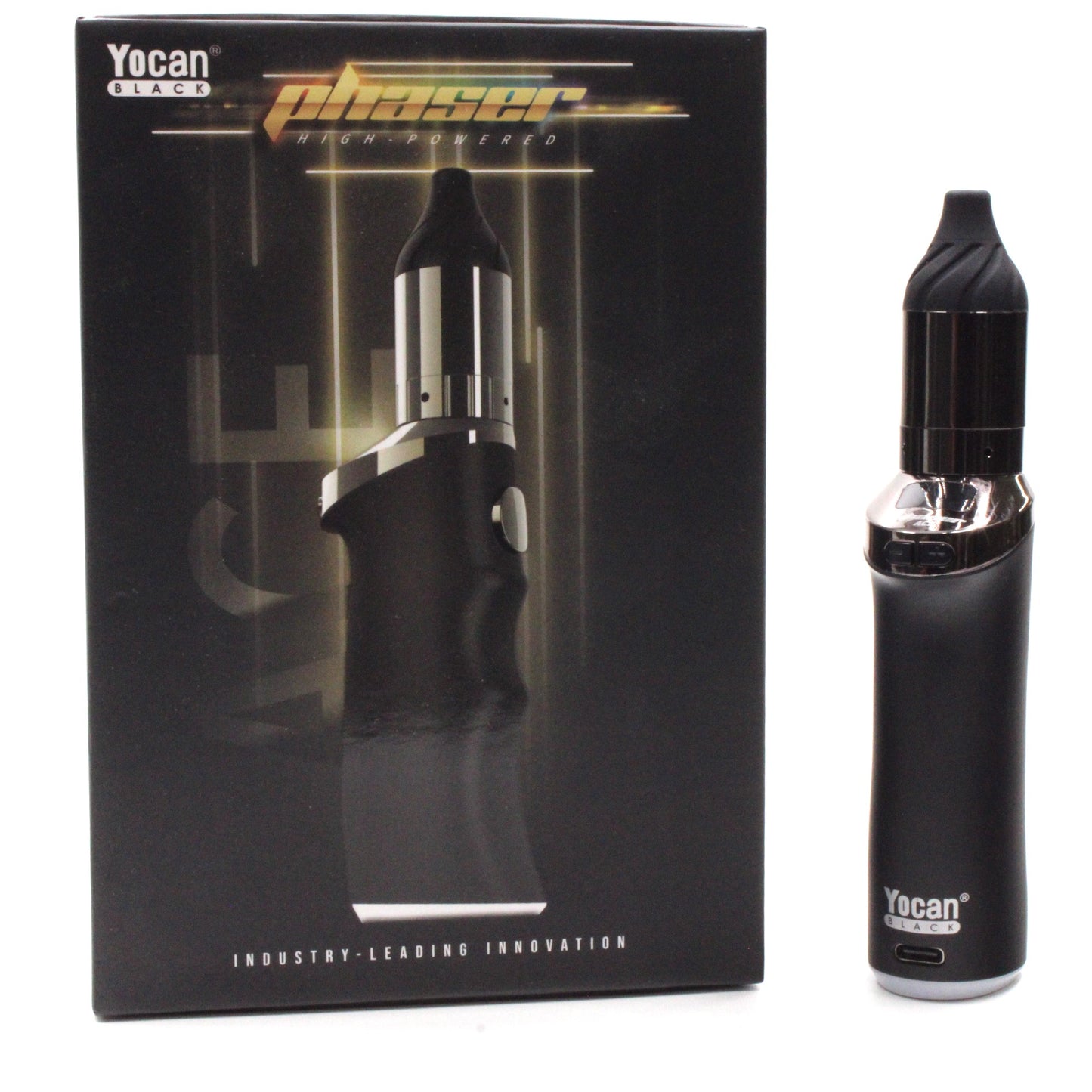 Yocan Black Phaser Ace Handheld Concentrate Vaporizer