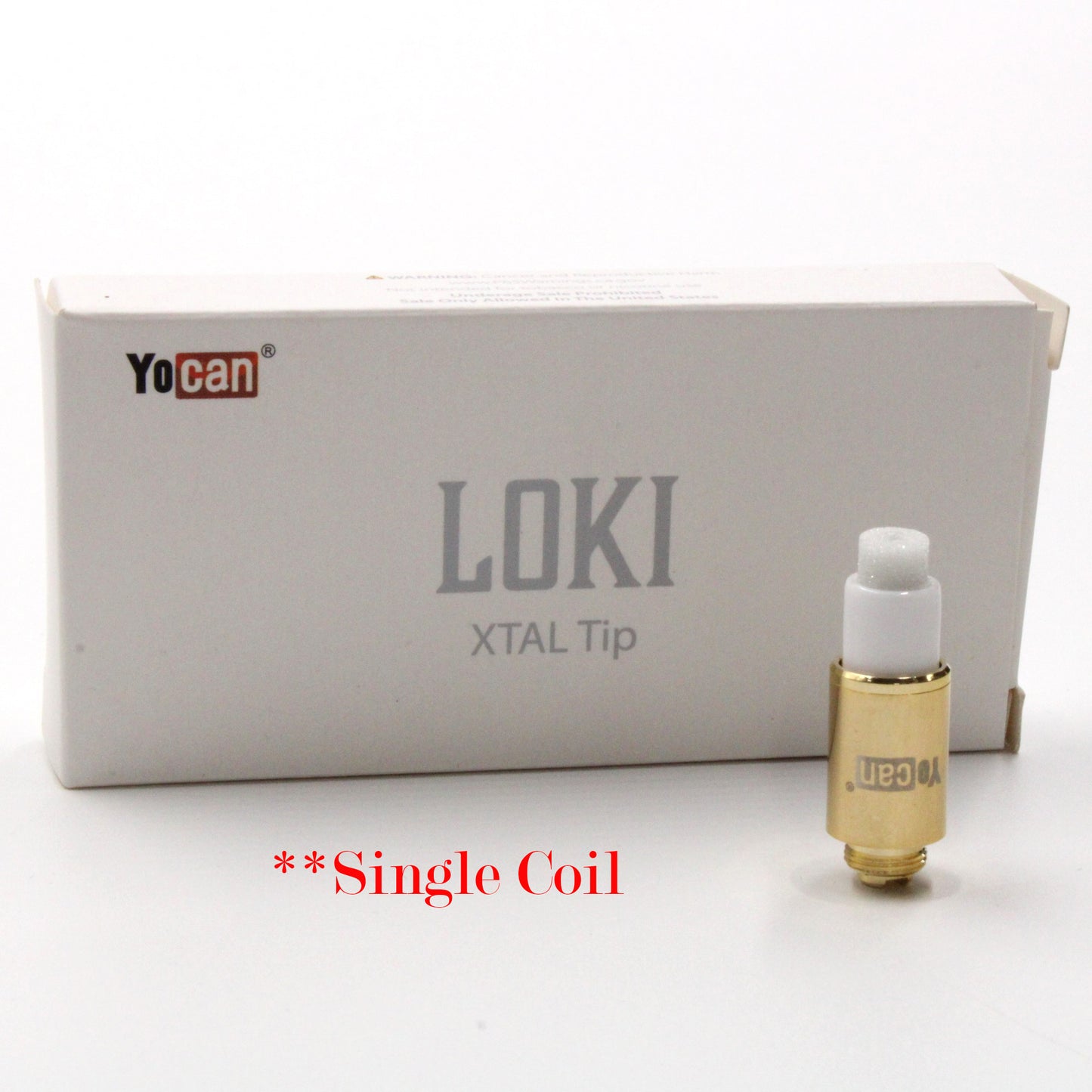 Loki XTAL Replacement Tip (Single Coil)