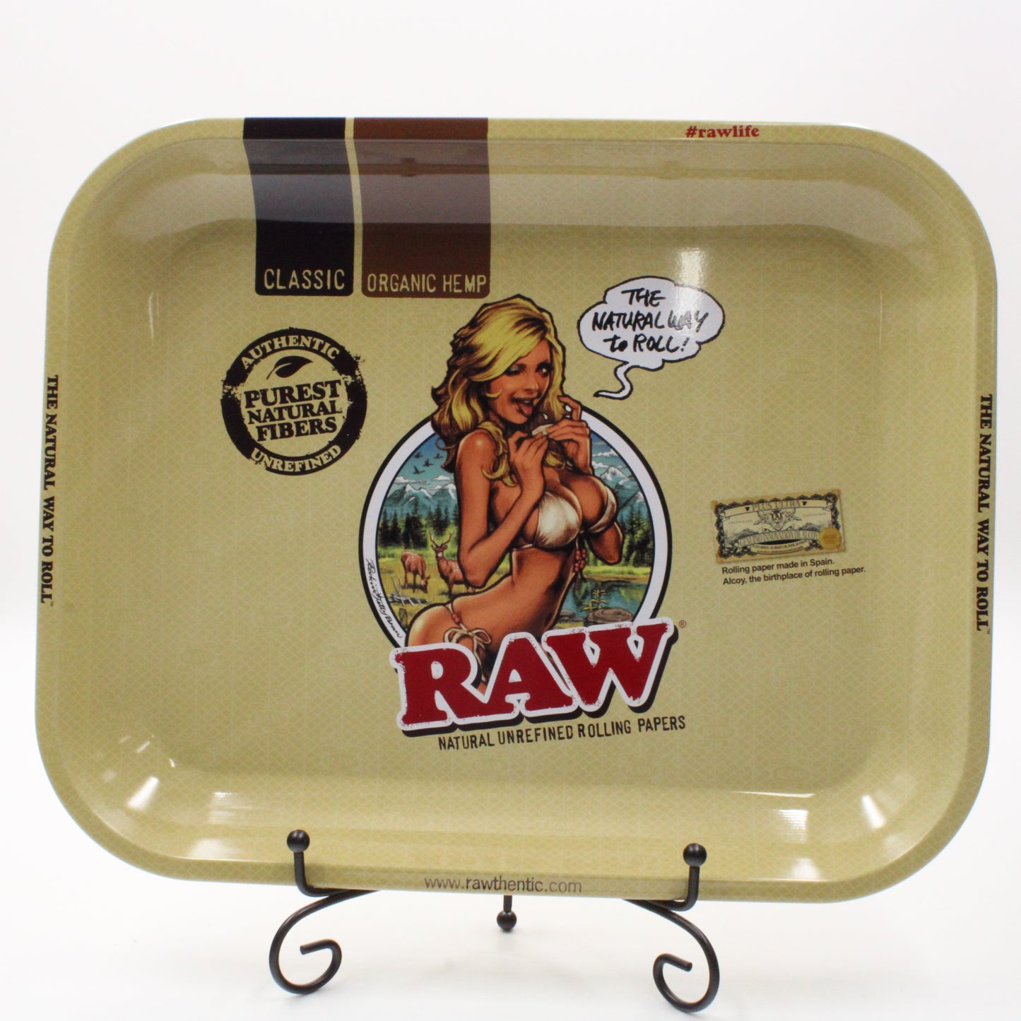 Large Raw Roll Girl Rolling Tray