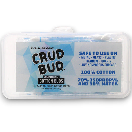 Pulsar Crud Bud 70% Isopropyl Alcohol Filled Cotton Swabs