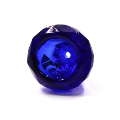 Diamond Gold Blue 14mm Male Bowl Head