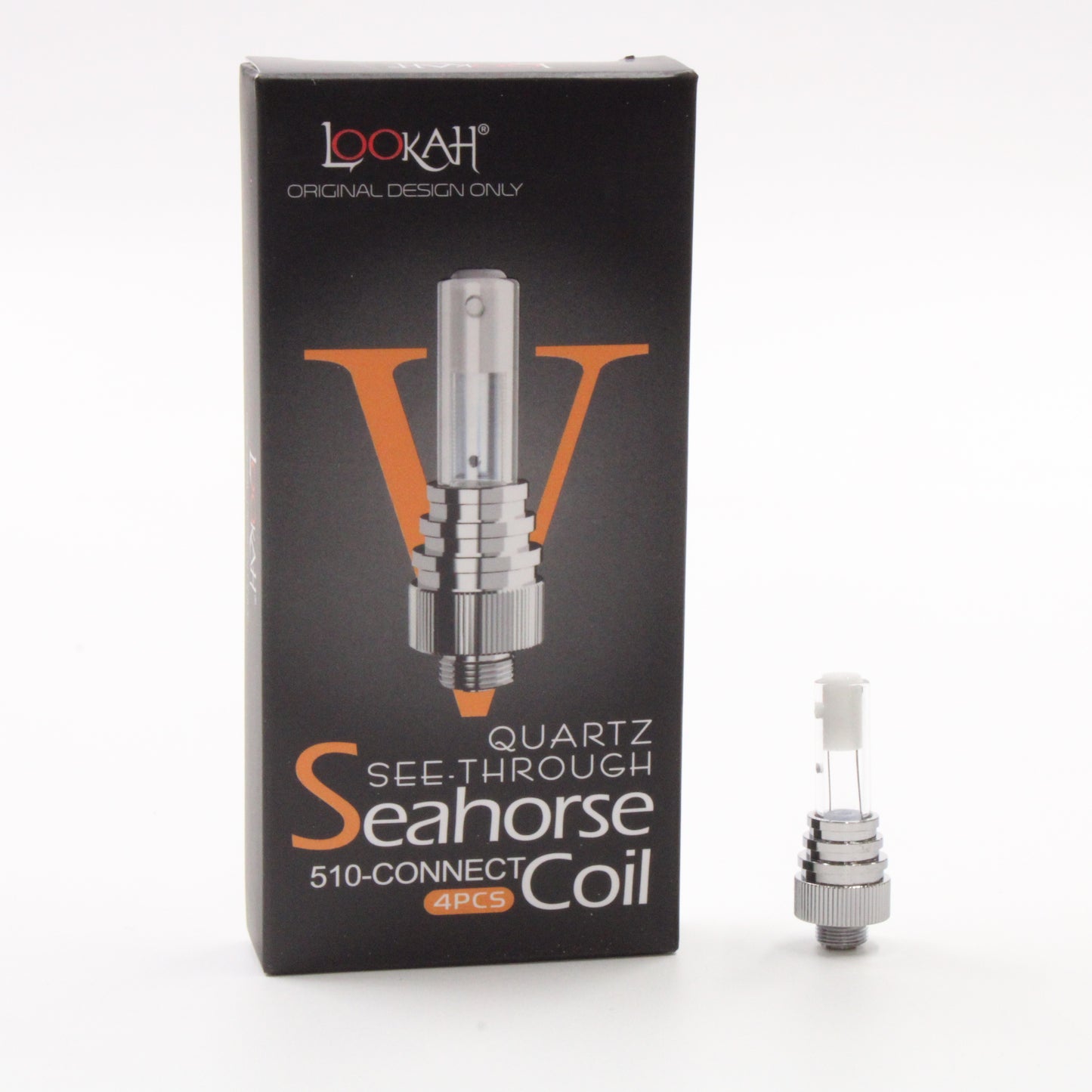 Lookah Seahorse Quartz Type V See Through Coil