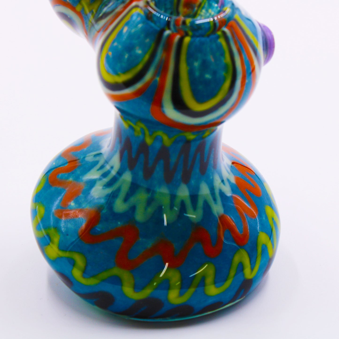 Crazy Color Mix 8" Tall Bubbler