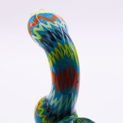 Crazy Color Mix 8" Tall Bubbler