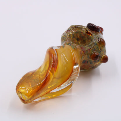 Spiral Large Spoon Bowl Hand Pipe