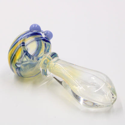 Medium 4" Glass Spoon Hand Bowl