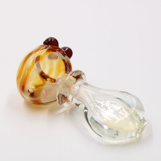 Medium 4" Glass Spoon Hand Bowl