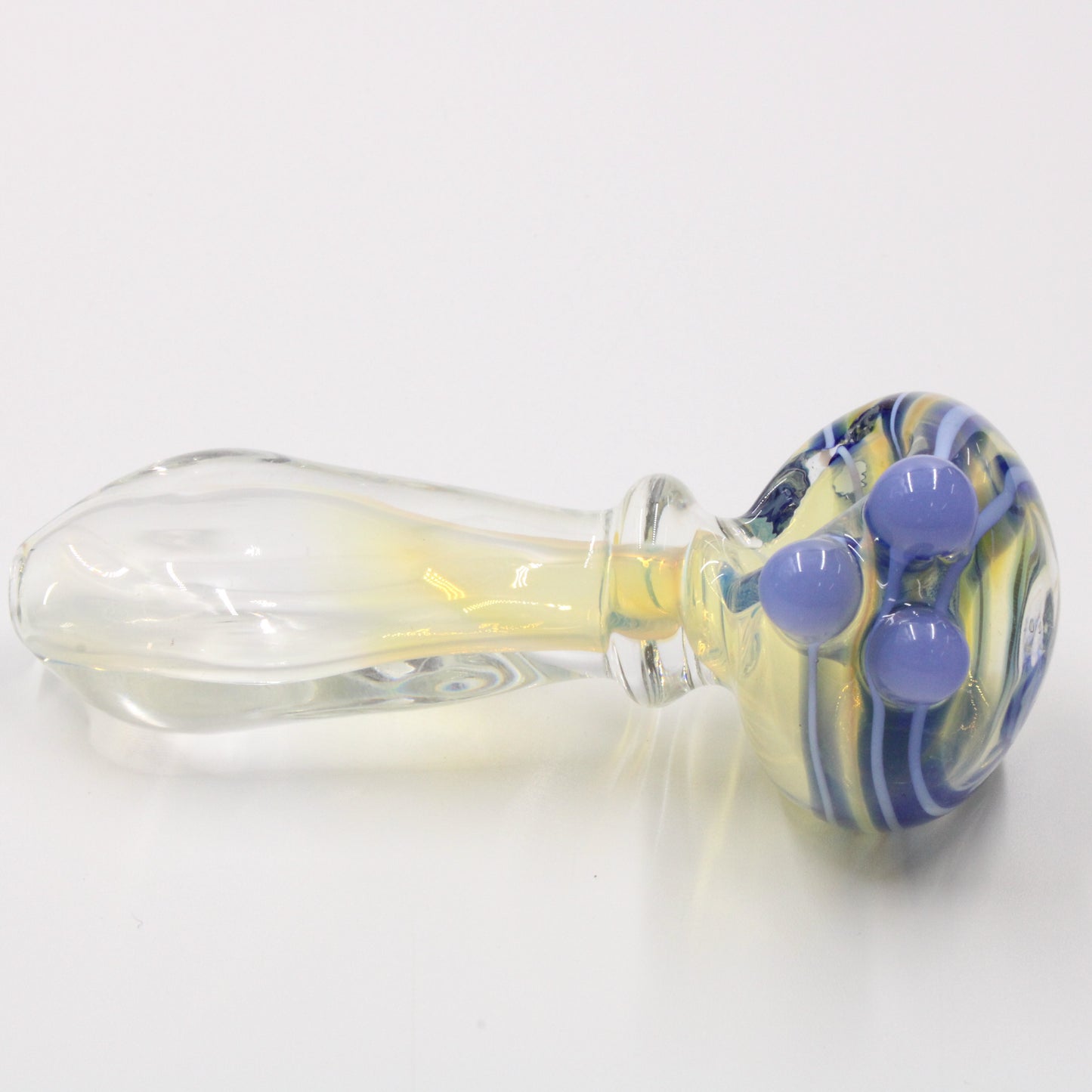 Medium 4" Glass Spoon Hand Bowl