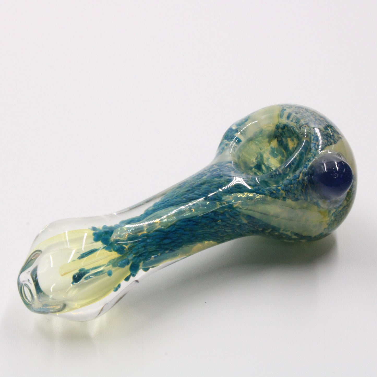 Medium 4" Glass Spoon Hand Bowl